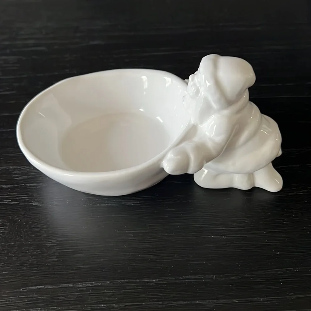 Williams Sonoma Santa Candy Nut Soap Trinket Dish